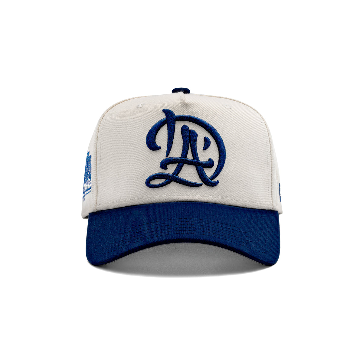 DLA Off-White Navy A-Frame Snapback