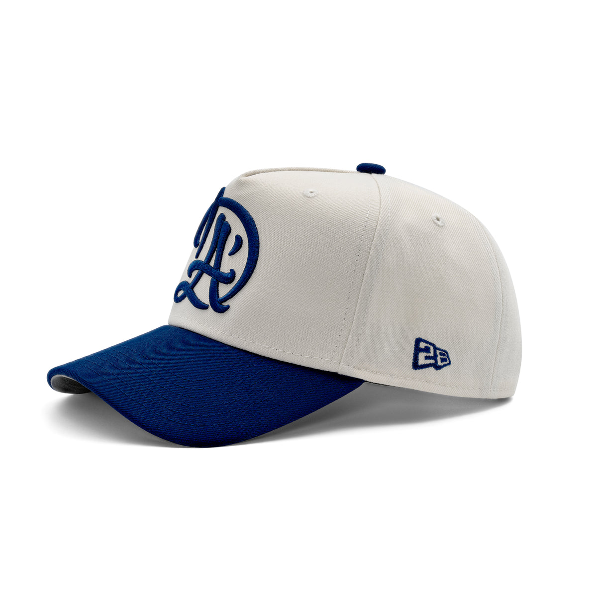 DLA Off-White Navy A-Frame Snapback