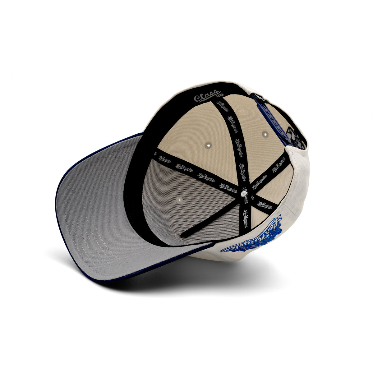 DLA Off-White Navy A-Frame Snapback