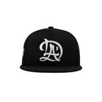 DLA Kanji Los Angeles Black Cap LIMITED EDITION FITTED
