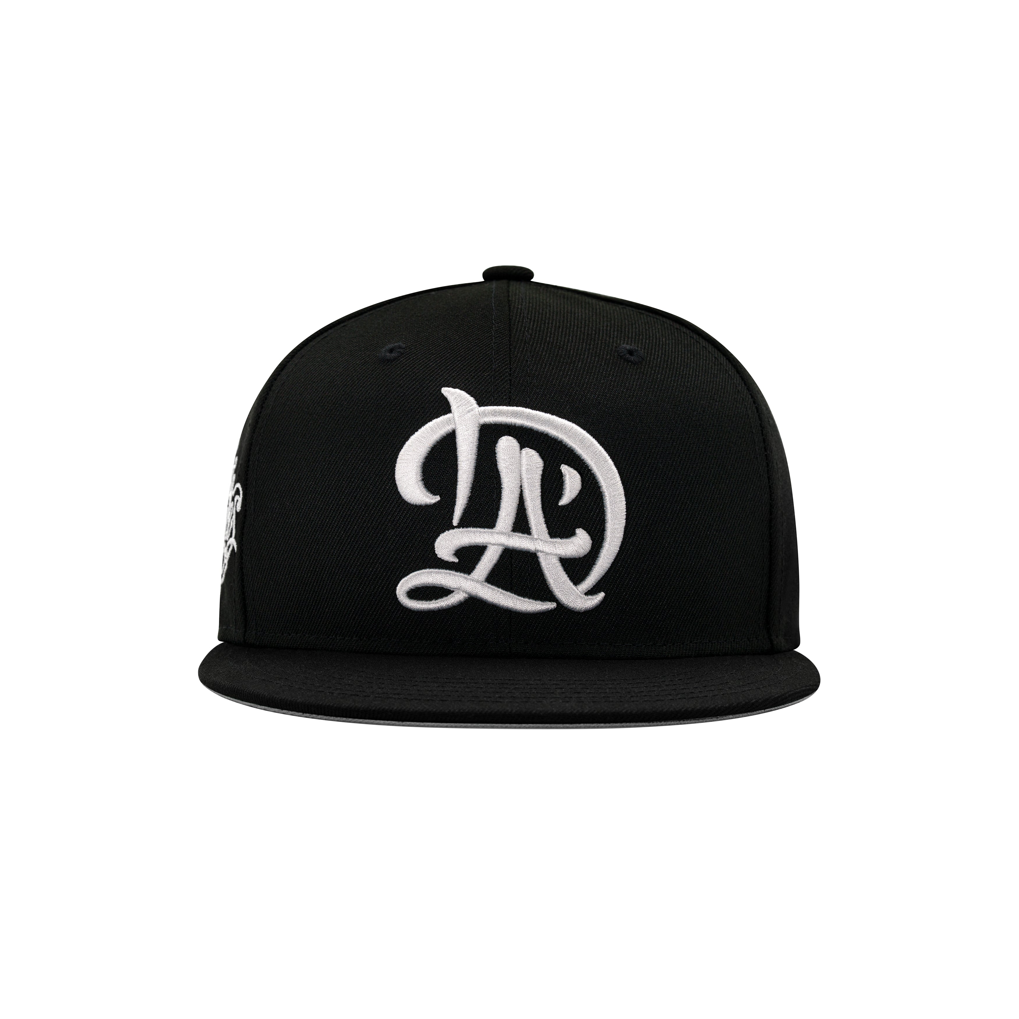 DLA Kanji Los Angeles Black Cap LIMITED EDITION FITTED