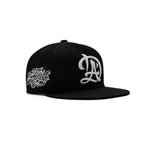 DLA Kanji Los Angeles Black Cap LIMITED EDITION FITTED
