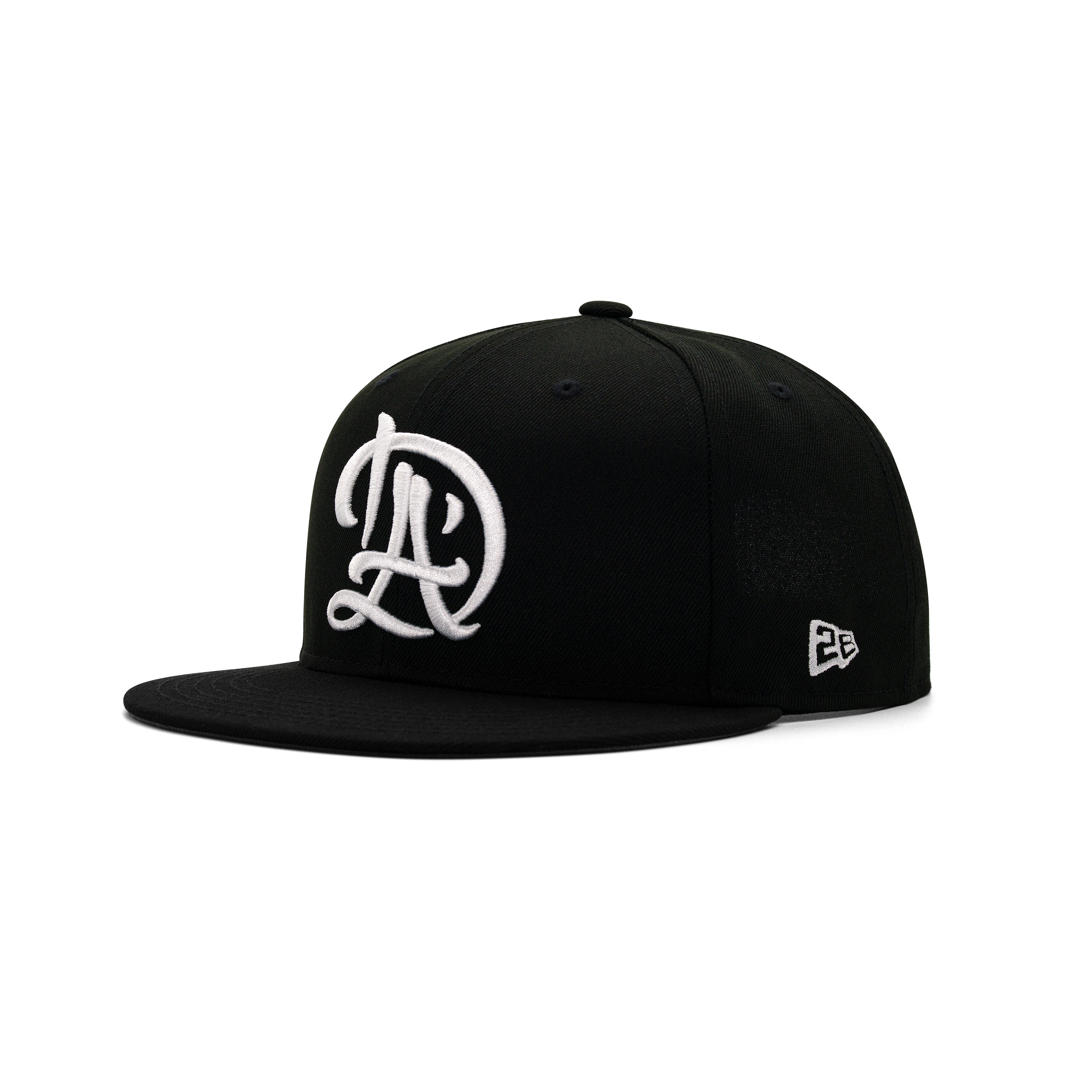 DLA Kanji Los Angeles Black Cap LIMITED EDITION FITTED