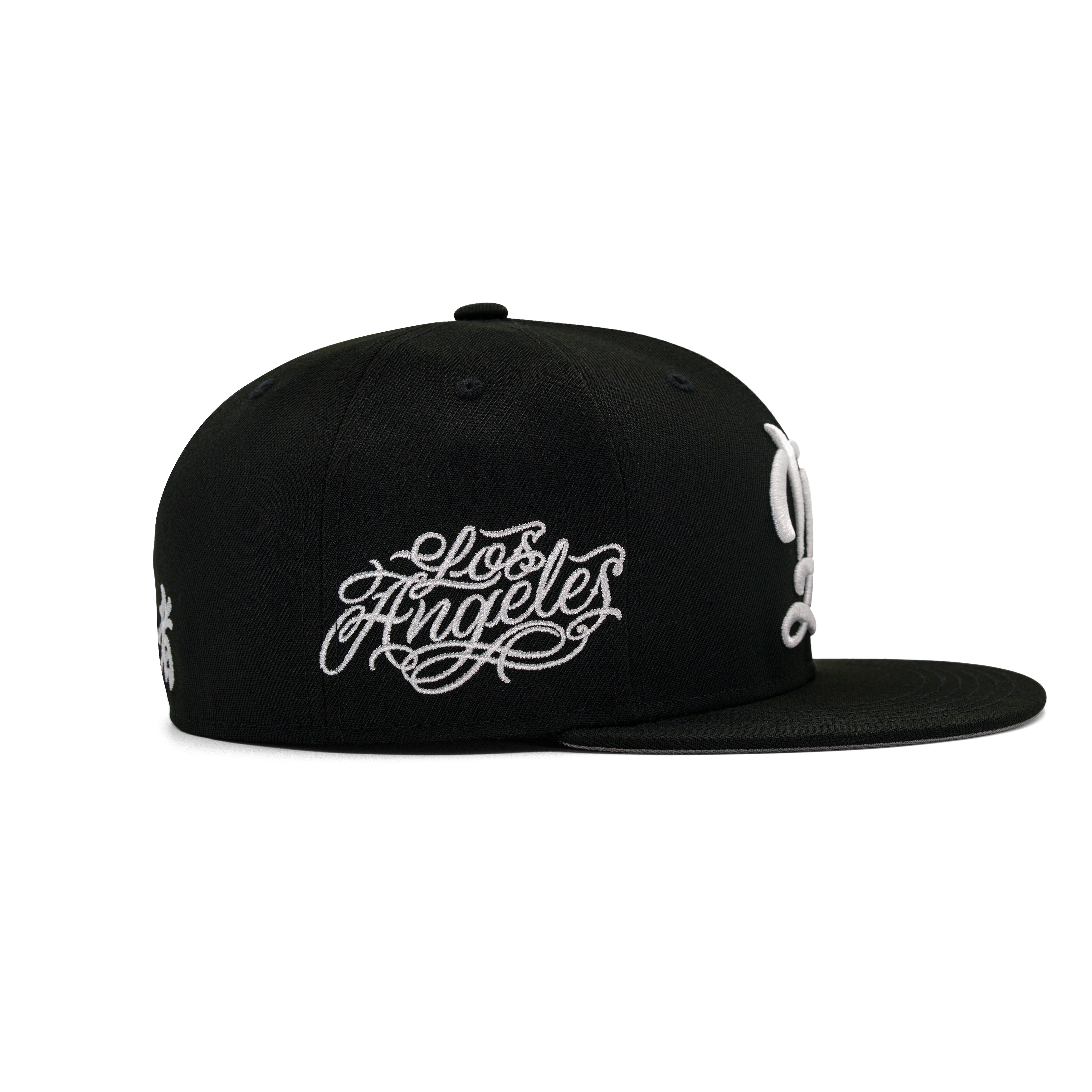 DLA Kanji Los Angeles Black Cap LIMITED EDITION FITTED