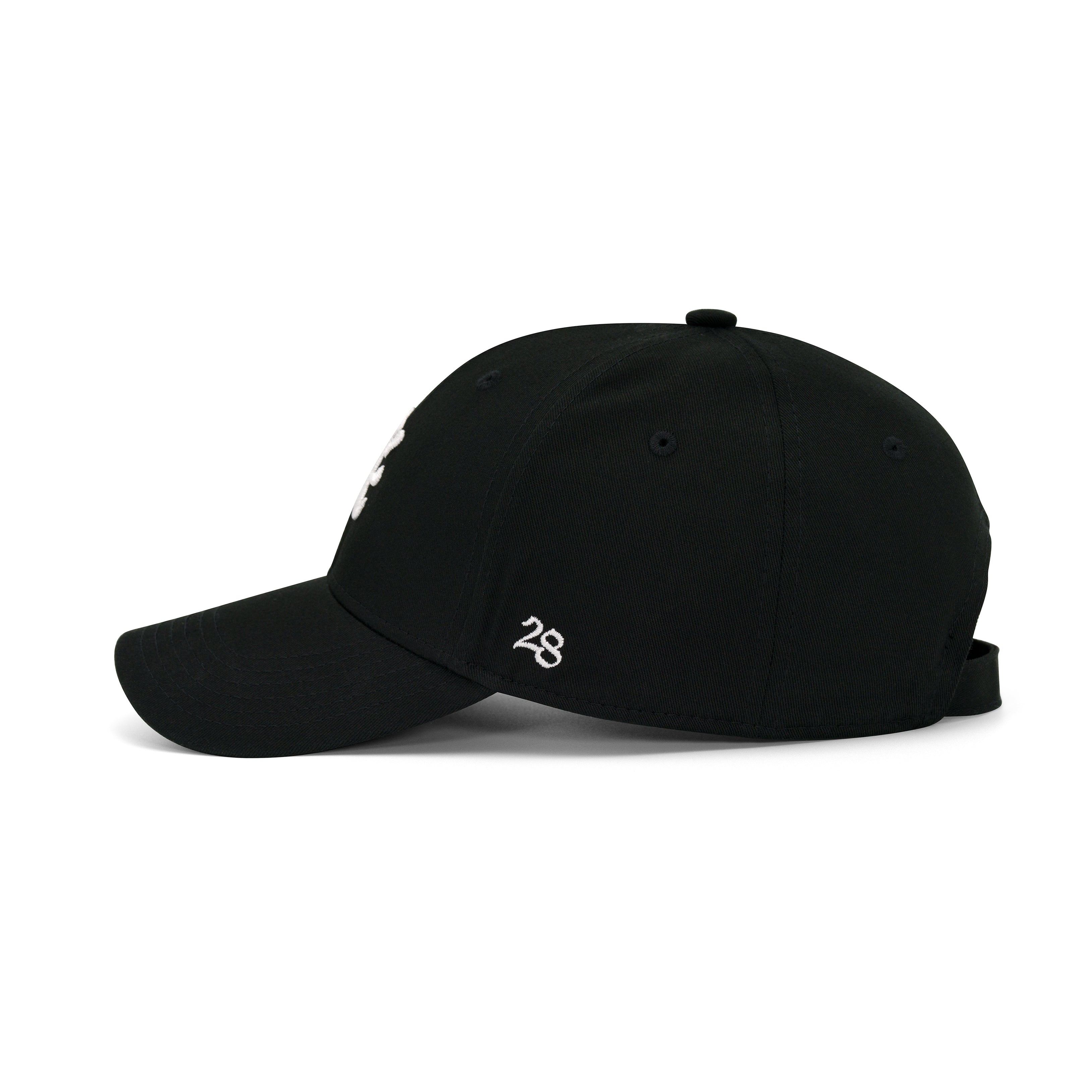 Brush LA Classic Baseball Cap in Black