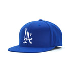 Class 28 LA Brush Calligraphy Royal Blue Snapback (Sample Sale)